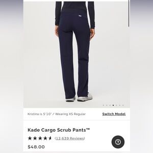 Kade Cargo Figs Scrubs M Tall